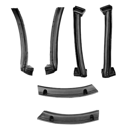 Fairchild Industries Kg4194 - 86-96 Corvette Convertible Convertible Top Weatherstrip Kit KG4194